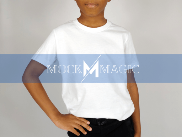 Download Kids White Shirt Mockup Bella Canvas - Bella canvas Collection