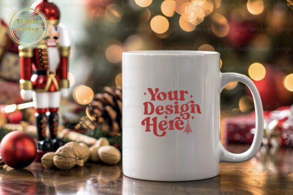 Download 11oz Mug Mockup Christmas - Premium Resources